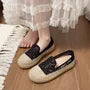 Lace Mesh Espadrille Slip Ons