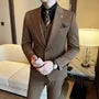 Set: Button-Up Plain Blazer + Dress Pants