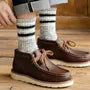 Striped Ribbed Socks