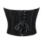 Strapless Sweetheart Neck Leopard Print Bustier Top