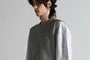 Fish-Scale Textured Knit Vest