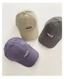 Lettering Embroidered Baseball Cap