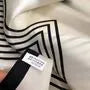 Striped Silky Scarf