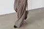 Low Waist Plain Wide Leg Baggy Dress Pants