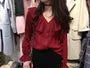 Ruffle Trim Blouse