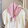 Plain Triangle Cotton Scarf