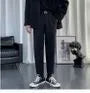 High-Waist Straight Leg Dress Pants