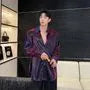 Long-Sleeve Iridescent Shirt