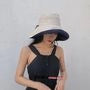 Reversible Wide Brim Bucket Hat