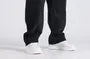 Mid Rise Plain Loose Fit Cargo Pants