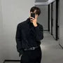 Plain Corduroy Oversize Shirt