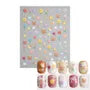 Embossed Nail Stickers C