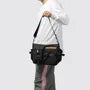 Buckled Flap Messenger Bag