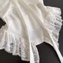Ruffle Lace Corset Top