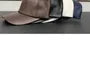 Plain Faux Leather Baseball Cap