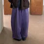 High Rise Plain Baggy Sweatpants