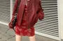 Faux Leather Zip-Up Crop Jacket