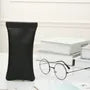 Plain Faux Leather Eyeglasses Case