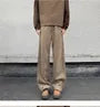 Drawstring Waist Plain Loose Fit Sweatpants
