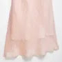 Spaghetti Strap V-Neck Plain Ruffle Trim Open Back Maxi Mermaid Dress