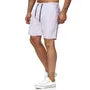 Plain Swim Trunks With Adjustable Waistline Side Pockets