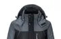 High Neck Two Tone Zip-Up Windbreaker