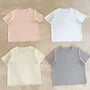 Short Sleeve Round Neck Plain T-Shirt