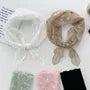 Lace Trim Triangle Bandana