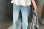 Plain Ruched Ruffled-Trim Camisole Top