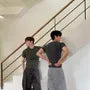 Ribbed Skinny Raglan T-Shirt