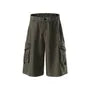 Plain Loose Cargo Jorts