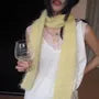 Plain Faux Fur Narrow Scarf