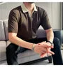 Short-Sleeve Two Tone Polo Shirt