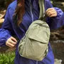 Nylon Plain Backpack