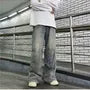 Mid Rise Washed Wide Leg Jeans