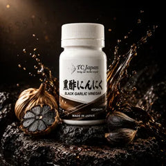 Black Garlic Vinegar Half Bottle