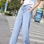 Wide-Leg Linen Pants