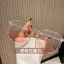 Round Blush Cheek Color Lens Glasses