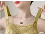 [90B - 105D]Plus Size Plain Lace Wireless Bra