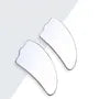 Polished Stainless Steel Massage Scraping Tool (Various Designs)