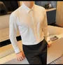 Long-Sleeve Plain Shirt