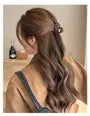 Curve Resin Hair Claw Clip