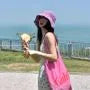 Straw Bucket Hat