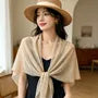 Plain Sheer Triangle Scarf