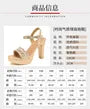 Chunky Heel Ankle Strap Glitter Ruched Sandals