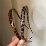Leopard Print Thin Headband