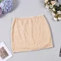 Low Waist Sequin Mini Pencil Skirt