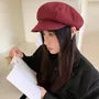 Plaid Newsboy Cap