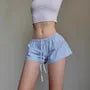 Low Waist Striped Boxer Shorts