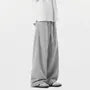 Drawstring Waist Plain Sweatpants
